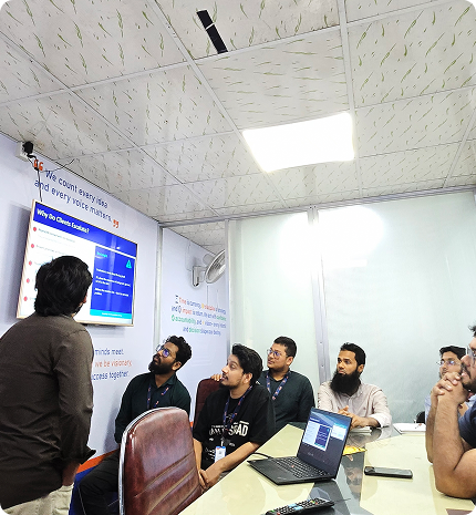 Team at work